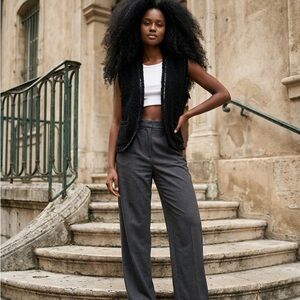 Maje Black Vest Size 40